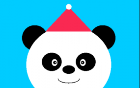 188 opengl绘制二维熊猫动物
