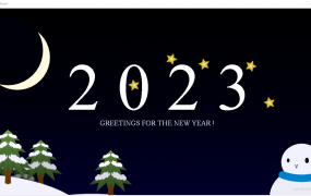 236 OpenGL绘制新年贺卡，星星+烟花+雪人+圣诞树