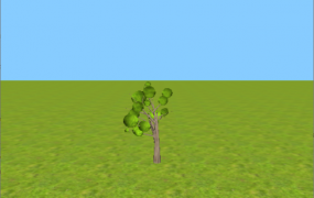 113 opengl 模拟树的生长