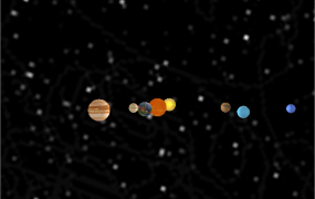 193 opengl+glsl 绘制太阳系